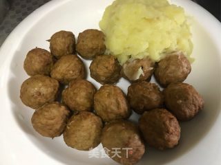 丸子土豆泥的做法步骤：3