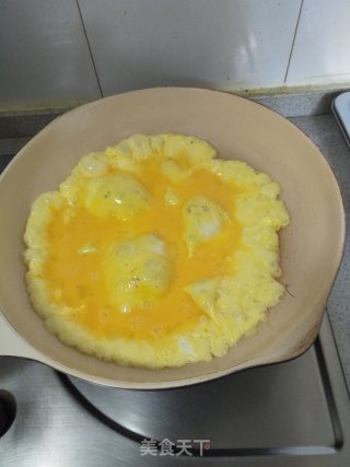 豌豆木耳炒鸡蛋的做法步骤：5