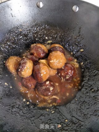 香菇酿肉的做法步骤：8