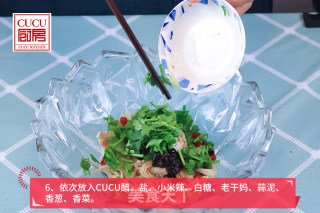 金针菇拌鸡丝的做法步骤：7