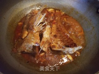 酱烧黄鱼的做法步骤：12