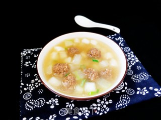 冬瓜丸子汤的做法步骤：7