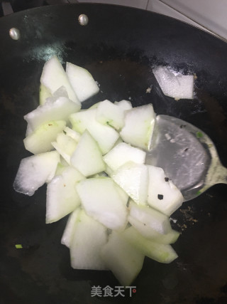冬瓜焖鱼松的做法步骤：7