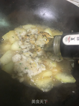 冬瓜焖鱼松的做法步骤：10