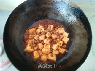 麻婆豆腐的做法步骤：5