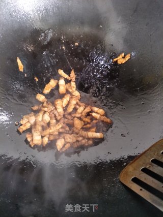番茄肉丝豆角焖面的做法步骤：5