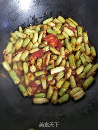 番茄肉丝豆角焖面的做法步骤：12