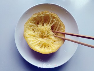 凉拌金瓜的做法步骤：4