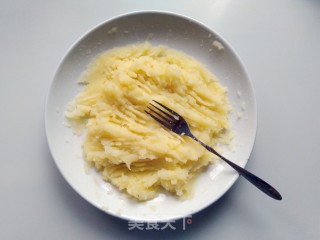 糯米粉土豆饼的做法步骤：3