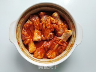 土豆洋葱烤鸡腿的做法步骤：4