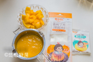 芒果慕斯蛋糕的做法步骤：9