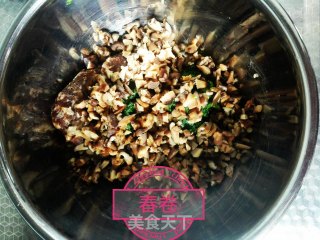 馄饨皮春卷的做法步骤：4