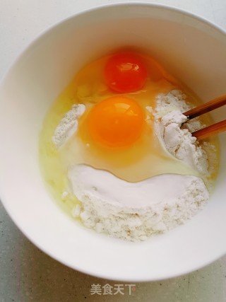 鸡蛋手擀面的做法步骤：2