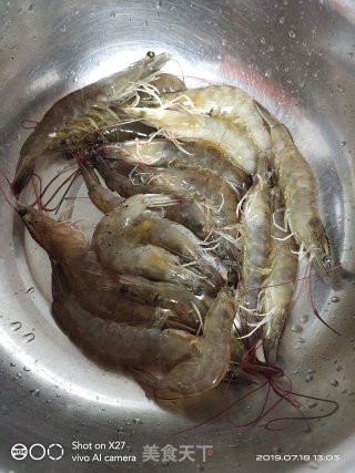 鲜虾油豆腐面的做法步骤：4