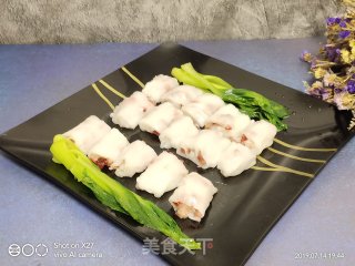 叉烧肠粉的做法步骤：6