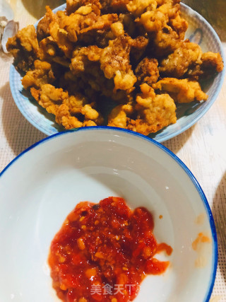 炸鸡????的做法步骤：3