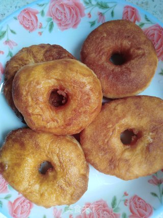 孩子爱吃的面食～甜甜圈的做法步骤：5