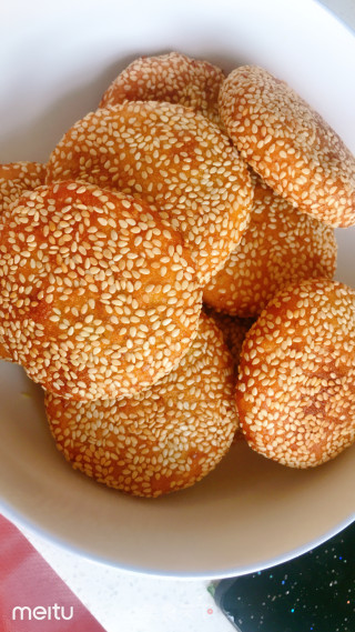 豆沙南瓜饼的做法步骤：7
