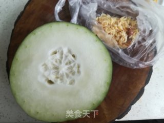 虾皮烧冬瓜的做法步骤：1