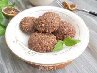 可可燕麦饼干的做法步骤：9