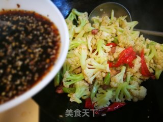 大炒菜花的做法步骤：7