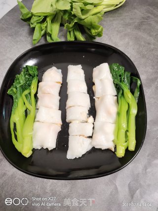 鲜虾肠粉的做法步骤：7