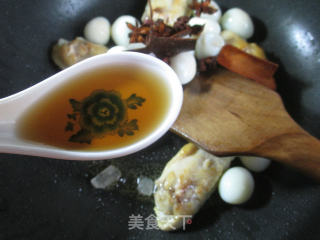 鹌鹑蛋烧中翅的做法步骤：6
