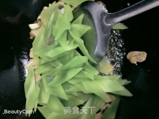 青笋肉片的做法步骤：4