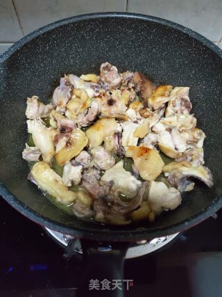 香煎盐焗鸡的做法步骤：8