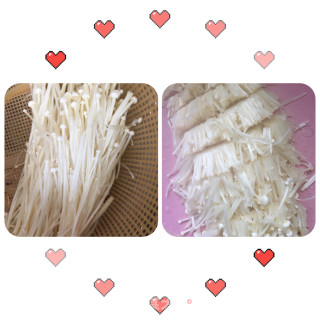 木耳金针菇炒鸡蛋的做法步骤：1