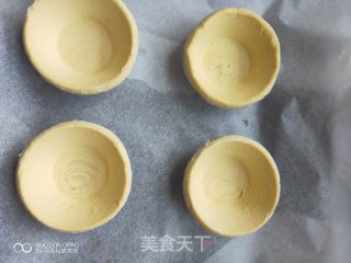 欧式风情下午茶|加了苹果的蛋挞的做法步骤：2