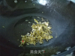 苦瓜雪菜炒肉的做法步骤：5