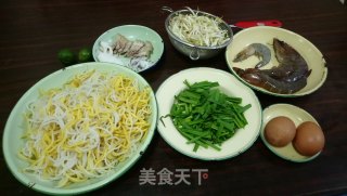 炒福建虾面的做法步骤：1