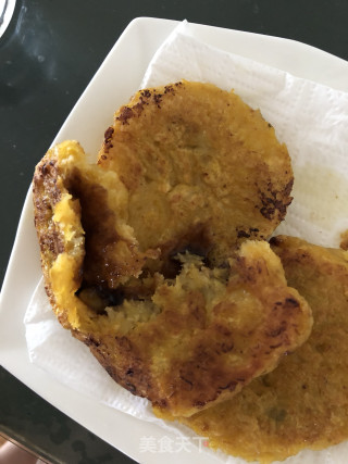 南瓜红糖饼的做法步骤：5