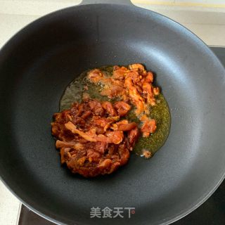 青椒肉丝面的做法步骤：4