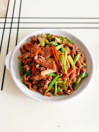 芦笋炒牛肉的做法步骤：13