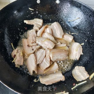 青椒洋葱回锅肉的做法步骤：4