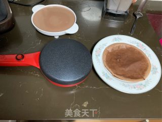 朱古力千层蛋糕的做法步骤：2