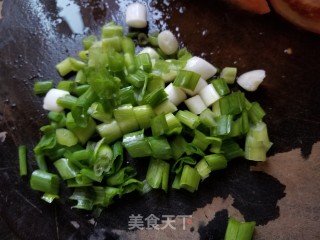 番茄叉烧鸡蛋面的做法步骤：4