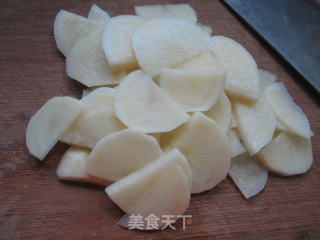 黑木耳土豆炒粉丝的做法步骤：3