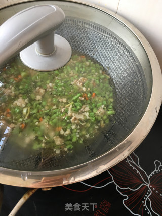 “面条”菜豆肉卤过水面的做法步骤：10