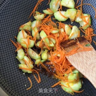 丝瓜鸡丝粥的做法步骤：10