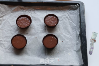 低糖爆浆热巧克力蛋糕的做法步骤：6