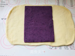 紫薯大理石吐司（磅蛋糕模具）的做法步骤：5