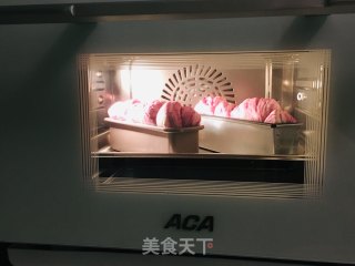 紫薯大理石吐司（磅蛋糕模具）的做法步骤：12