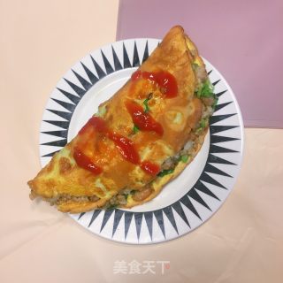 灵魂蛋包饭的做法步骤：11