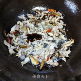 蒜苔炒肉丝的做法步骤：6