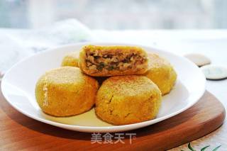 玉米面馅饼的做法步骤：9