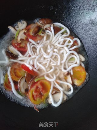 香菇土豆粉的做法步骤：6