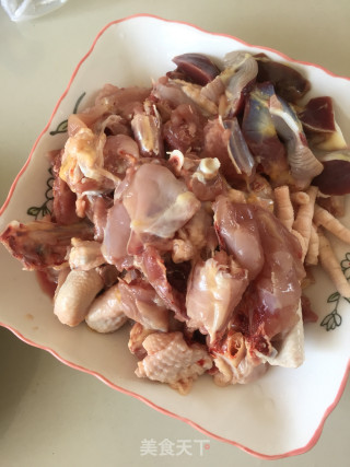 小炒鸡的做法步骤：1